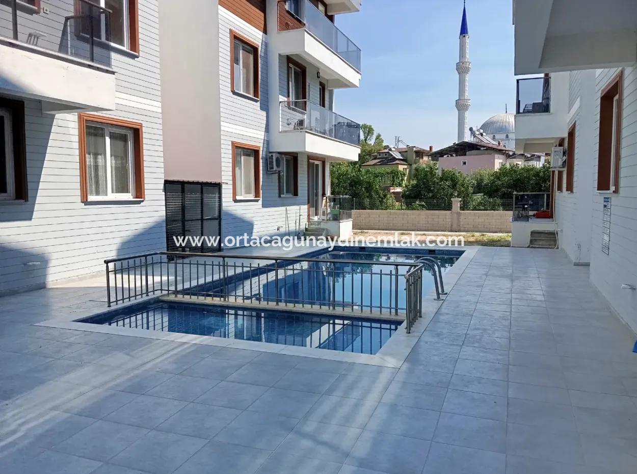 Gelegenheit 3 1-Stöckige Maisonette-Wohnung Mit Pool Zum Verkauf In Dalaman Altintas