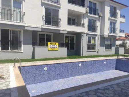 Ortaca Karaburunda 2 1 Wohnung Zu Vermieten Mit Pool