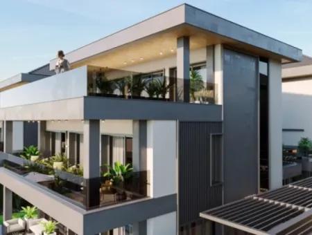 Ultra Luxus 6 1 Villa Zum Verkauf Mit Triplex-Pool Verflochten Mit Natur In Ortaca Çaylı