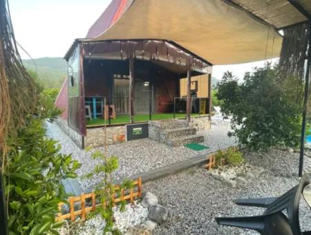 (Konak Doğa) Wöchentliche Tagesmiete Bungalow In Dalaman Karacaağaç