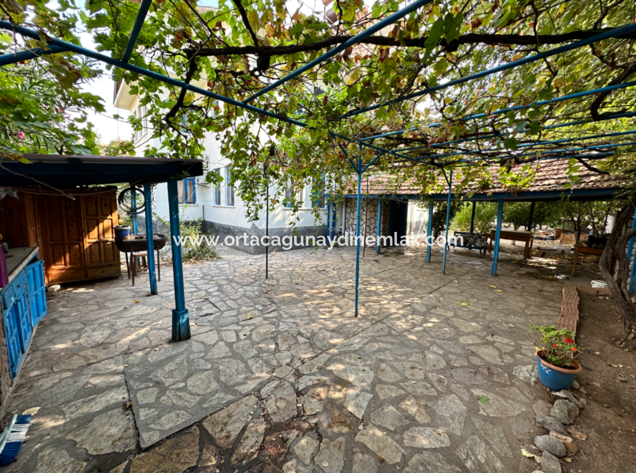 Muğla Ortaca Dalyan In 1.050 M2 Land In 2 Storey Building Is For Sale.