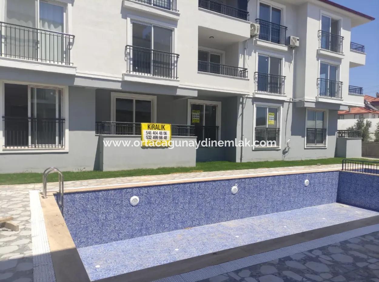 Ortaca Karaburunda 2 1 Apartment For Rent With Pool