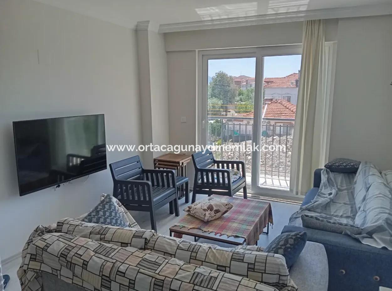 Furnished Spacious 1 1 Apartment For Rent In Ortaca Bahçelievler