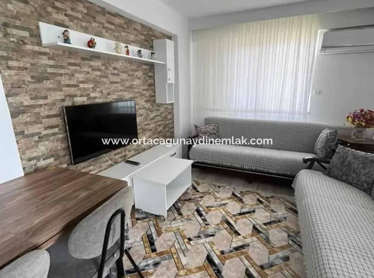 2 1 Apartment For Sale In Ortaca Beşköprü With Fully Furnished Large Heat Pump