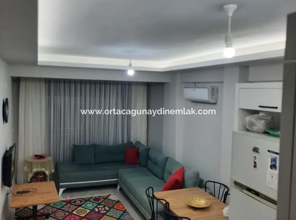 1 1 Furnished Apartment For Rent In Ortaca Karaburun