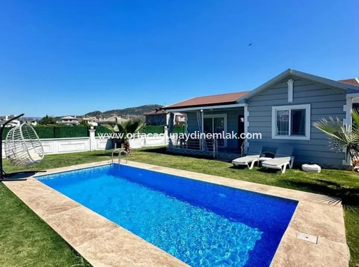 2 1 Detached Villa For Sale With Pool In Ortaca Okçular