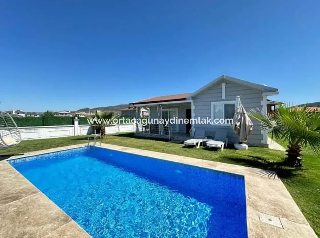 2 1 Detached Villa For Sale With Pool In Ortaca Okçular