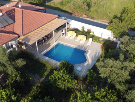 2.850 M2 Land In Ortaca Yeşilyurt Villa Land For Sale With 2 Pools.