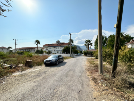 Muğla Ortaca Dalyan In 1.050 M2 Land In 2 Storey Building Is For Sale.