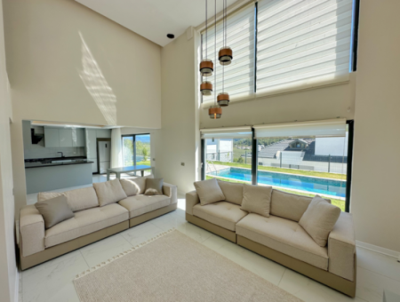 Muğla Ortaca Sarıgerme De 245 M2 4 1 Furnished Tribleks Villa For Sale.