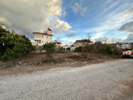 315 M2 Villa Or Residential Land For Sale In Ortaca Bahçelievler Neighborhood