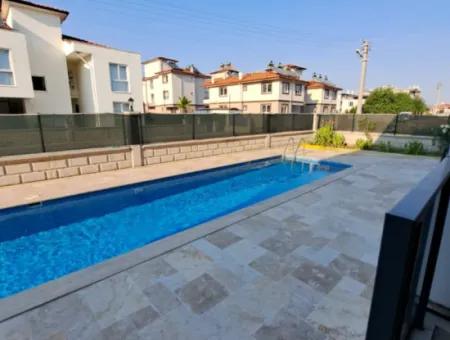 2 1 Duplex Villa With Pool For Sale In Ortaca Karaburun