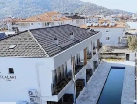 2 1 Duplex Villa With Pool For Sale In Ortaca Karaburun