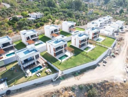 Ultra Luxury 4 In 1 Villas With Pool For Sale In Akkaya Valley In Dalaman