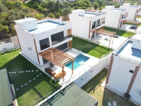 Ultra Luxury 4 In 1 Villas With Pool For Sale In Akkaya Valley In Dalaman