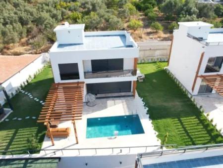 Ultra Luxury 4 In 1 Villas With Pool For Sale In Akkaya Valley In Dalaman