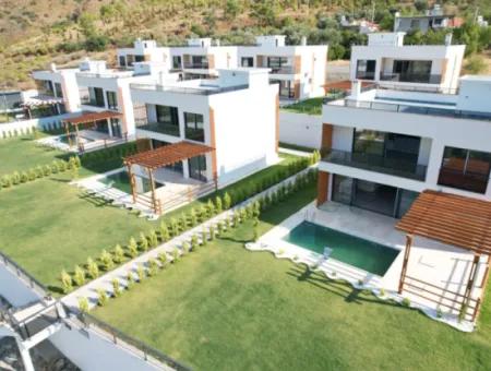 Ultra Luxury 4 In 1 Villas With Pool For Sale In Akkaya Valley In Dalaman