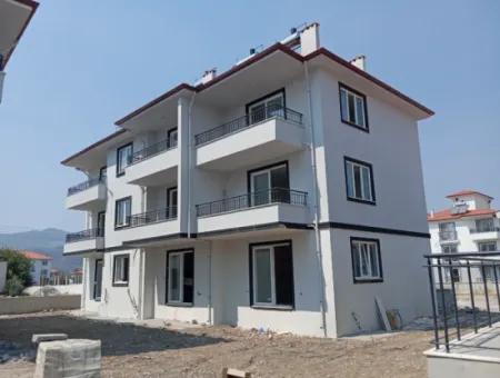 1 1 Large Apartment For Sale In Ortaca Karaburun Pool Site