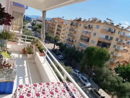 Spacious 3 1 Apartment With Closed Kitchen Furnished For Rent In The Center Of Ortaca