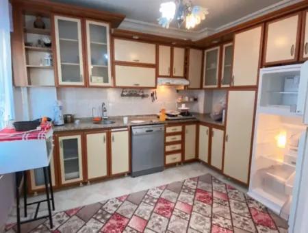 Spacious 3 1 Apartment With Closed Kitchen Furnished For Rent In The Center Of Ortaca