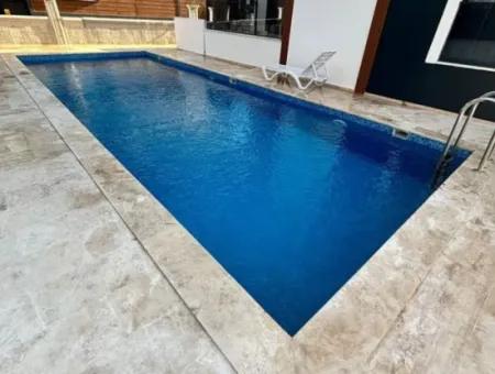 Good Morning Real Estate 2 1 Apartment With Pool For Sale In Dalaman Söğütlüyurt