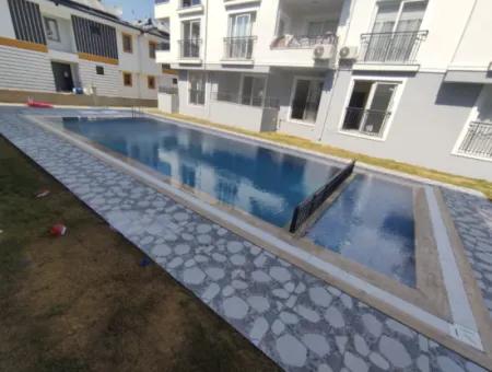 2 1 Apartment In A Luxury Complex With Pool For Sale In Ortaca Karaburun