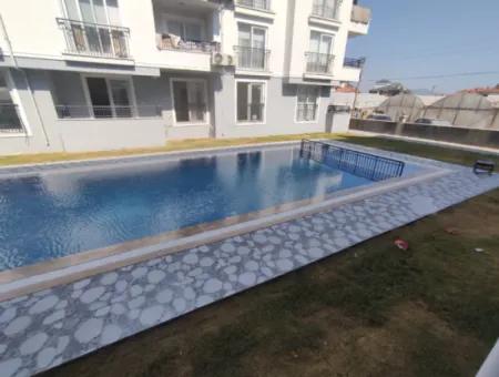 2 1 Apartment In A Luxury Complex With Pool For Sale In Ortaca Karaburun