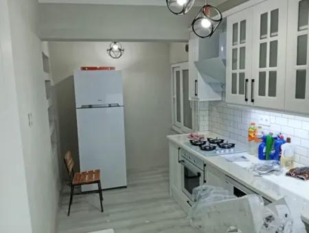 Apartment For Sale In Ortaca Center With Closed Kitchen 2 In 1