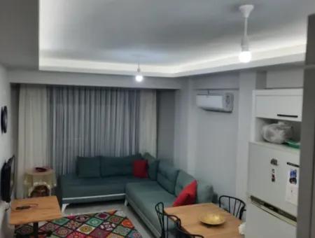 1 1 Furnished Apartment For Rent In Ortaca Karaburun