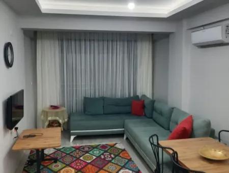 1 1 Furnished Apartment For Rent In Ortaca Karaburun