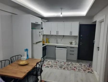 1 1 Furnished Apartment For Rent In Ortaca Karaburun