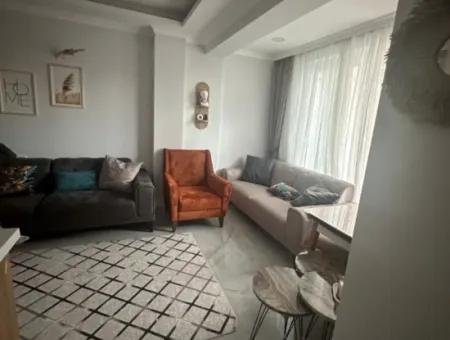 1 1 1 Newly Furnished Spacious Apartment For Rent In Ortaca Cumhuriyet