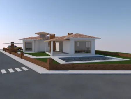 3 Villas With 1 Lux Pool For Sale In 680M2 Plot In Dalyan