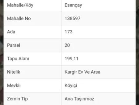 200 M2 Opportunity Land For Sale In Mugla Esençay