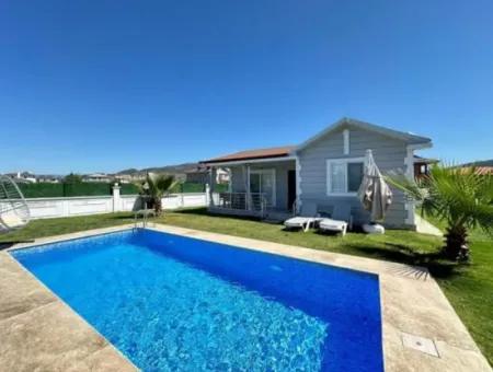 2 1 Detached Villa For Sale With Pool In Ortaca Okçular