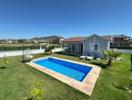 2 1 Detached Villa For Sale With Pool In Ortaca Okçular