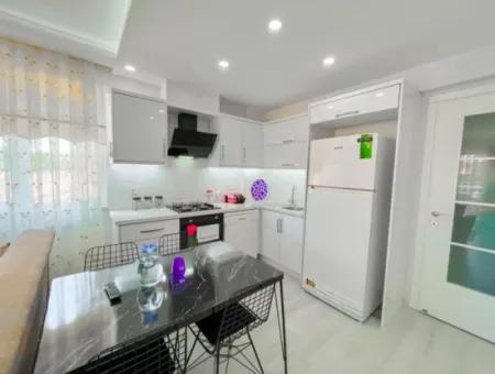 From Günaydin Emlak In The Republic Neighborhood Ground Floor Fully Furnished 1 1 Apartment