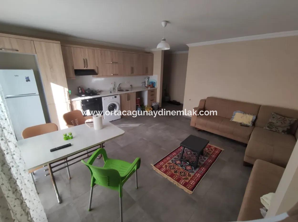 Ortaca Karaburun Da Eşyalı 1+1 Kiralık Daire