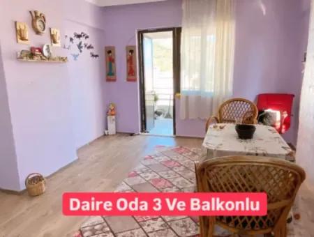 Ortaca Merkez De Eşyalı Kiralık Kapalı Mutfak Geniş 3+1 Daire